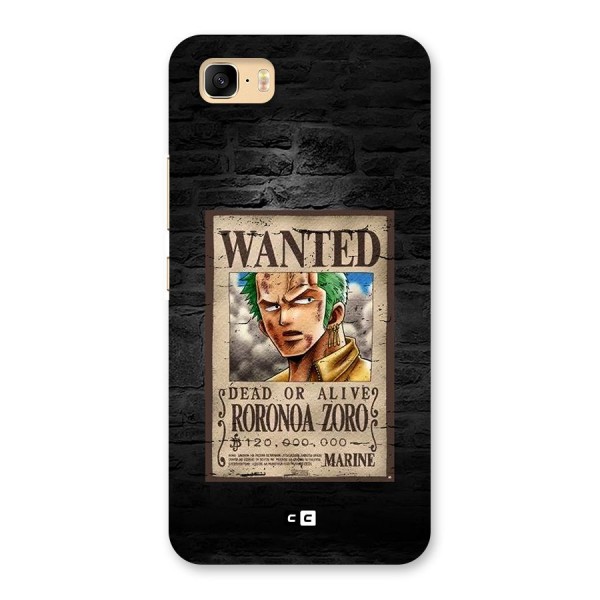 Zoro Wanted Back Case for Zenfone 3s Max