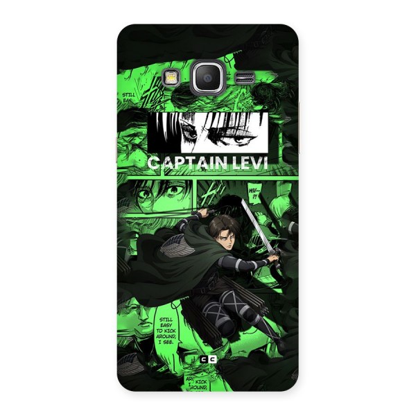 captain Levi Stance Back Case for Galaxy Grand Prime