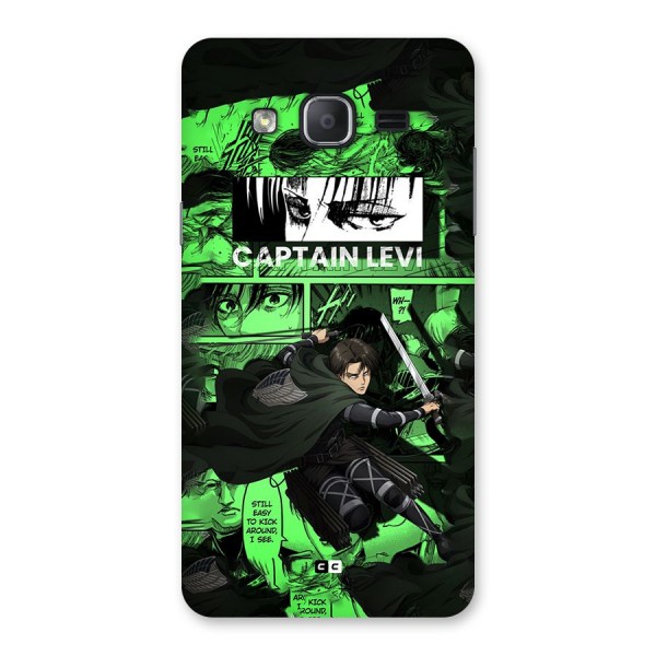 captain Levi Stance Back Case for Galaxy On7 2015