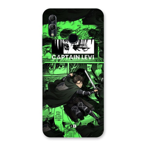captain Levi Stance Back Case for Honor 10 Lite