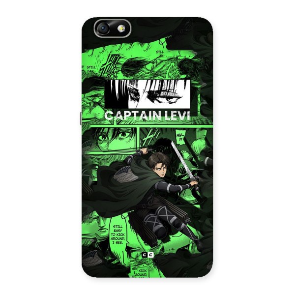captain Levi Stance Back Case for Honor 4X