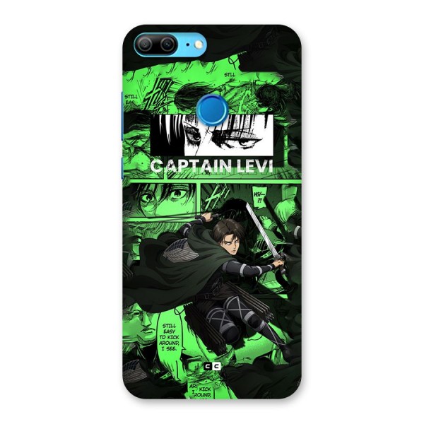 captain Levi Stance Back Case for Honor 9 Lite
