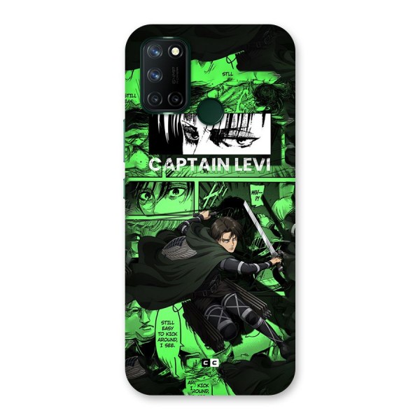 captain Levi Stance Back Case for Realme C17