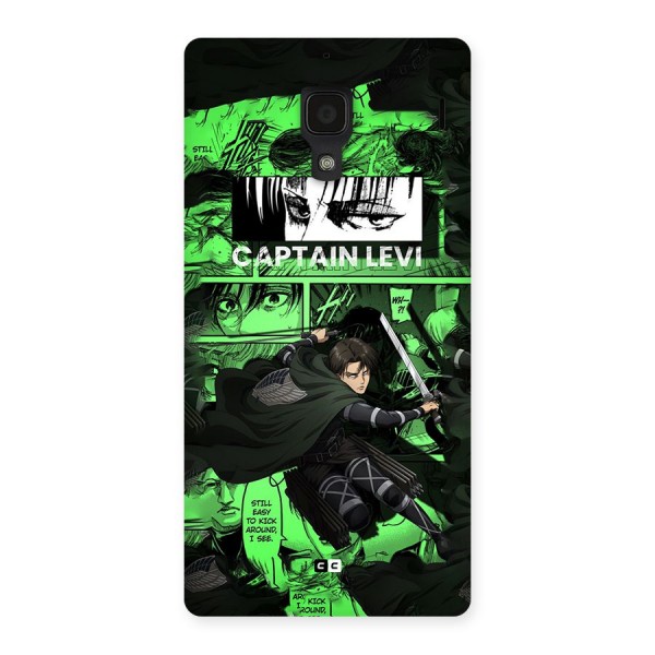 captain Levi Stance Back Case for Redmi 1s