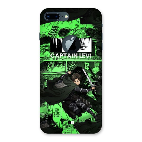 captain Levi Stance Back Case for iPhone 7 Plus Logo Cut