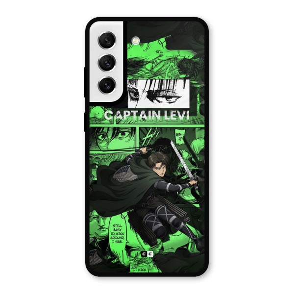 captain Levi Stance Metal Back Case for Galaxy S21 FE 5G