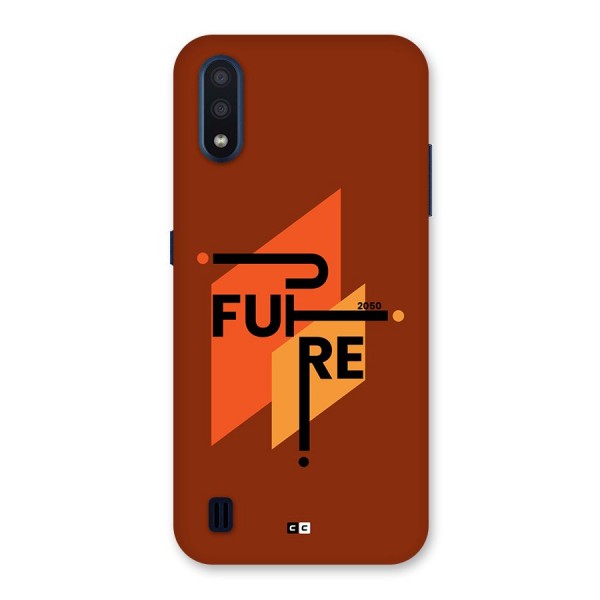 illustrative Future Back Case for Galaxy M01