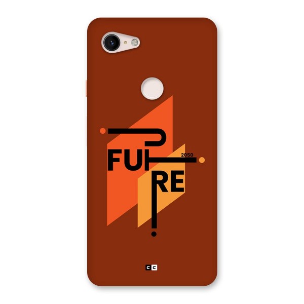 illustrative Future Back Case for Google Pixel 3 XL