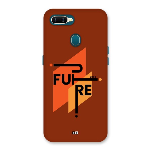 illustrative Future Back Case for Oppo A7