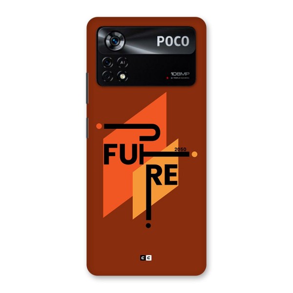 illustrative Future Back Case for Poco X4 Pro 5G