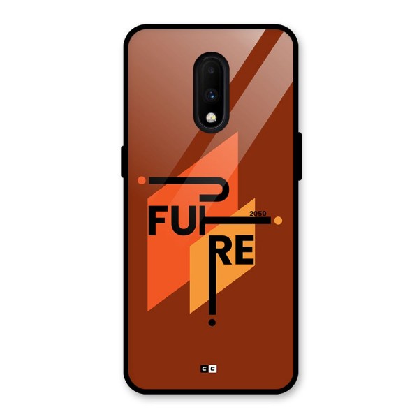 illustrative Future Glass Back Case for OnePlus 7