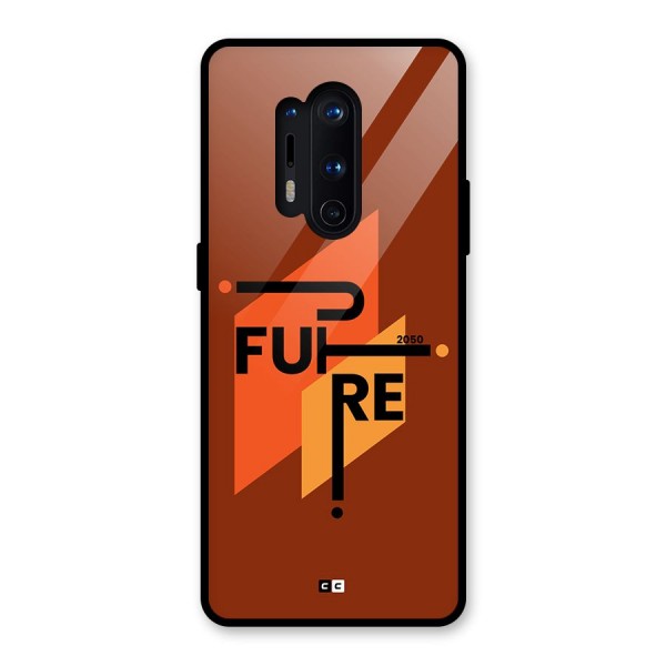 illustrative Future Glass Back Case for OnePlus 8 Pro