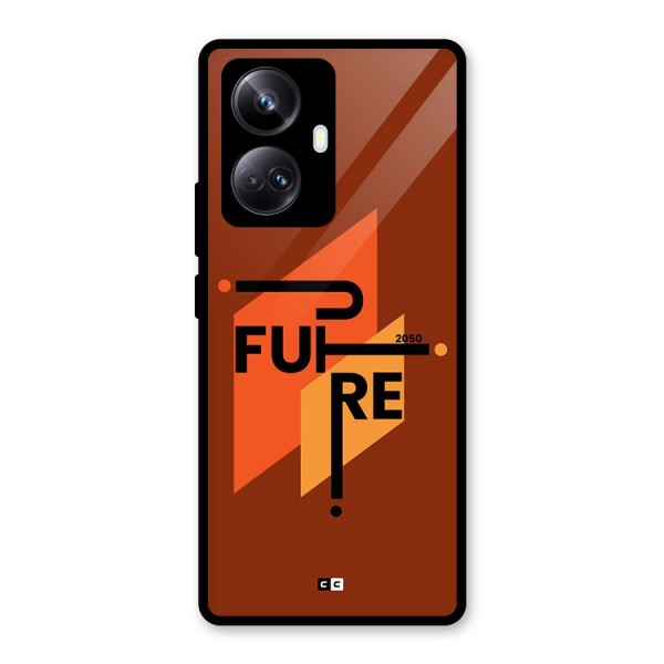 illustrative Future Glass Back Case for Realme 10 Pro Plus