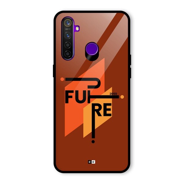 illustrative Future Glass Back Case for Realme 5 Pro