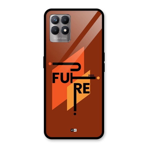 illustrative Future Glass Back Case for Realme Narzo 50