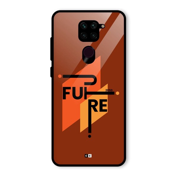 illustrative Future Glass Back Case for Redmi Note 9