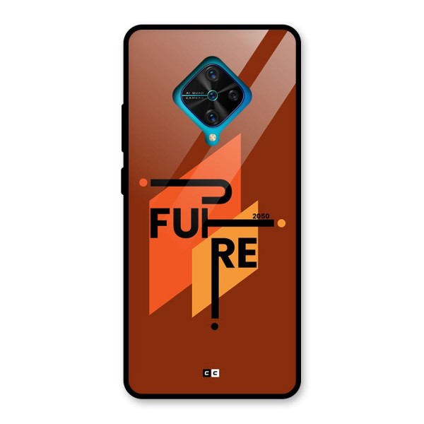 illustrative Future Glass Back Case for Vivo S1 Pro