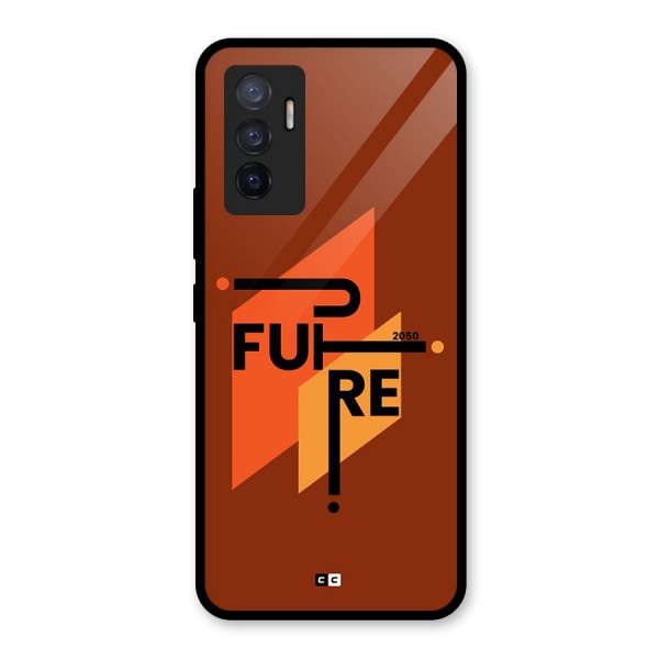 illustrative Future Glass Back Case for Vivo V23e