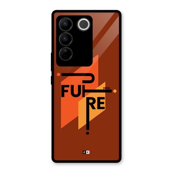 illustrative Future Glass Back Case for Vivo V27