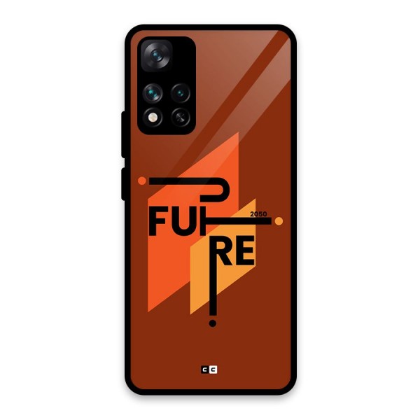 illustrative Future Glass Back Case for Xiaomi 11i 5G