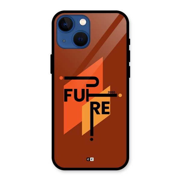 illustrative Future Glass Back Case for iPhone 13 Mini