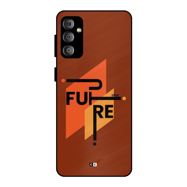 illustrative Future Metal Back Case for Galaxy F23