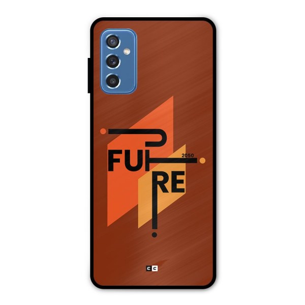 illustrative Future Metal Back Case for Galaxy M52 5G