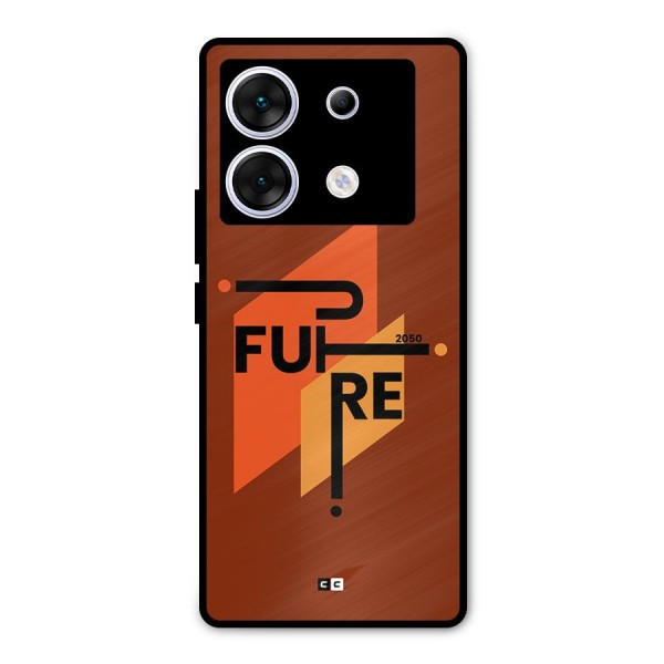 illustrative Future Metal Back Case for Infinix Zero 30 5G