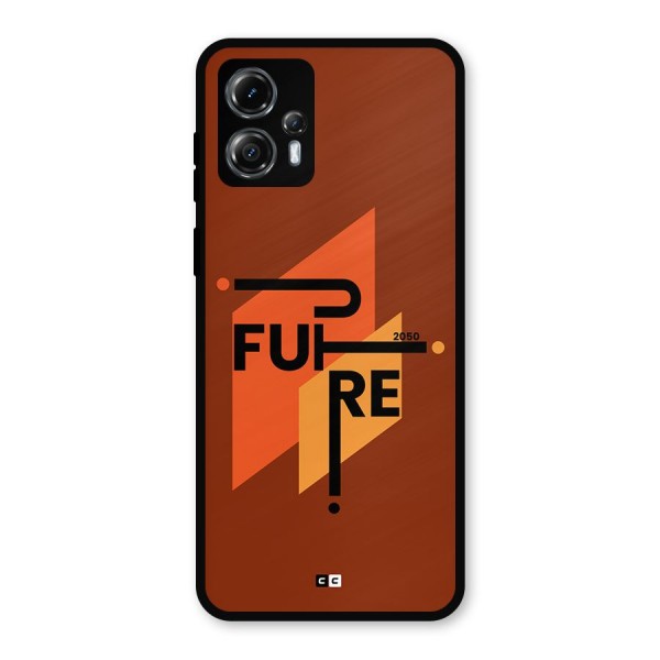 illustrative Future Metal Back Case for Moto G13