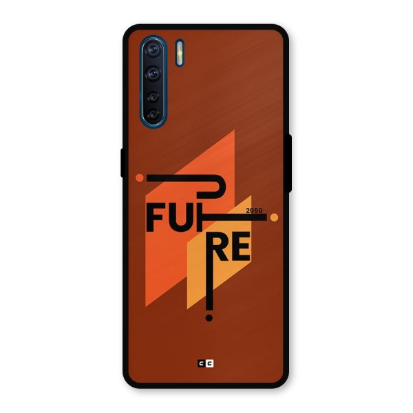 illustrative Future Metal Back Case for Oppo F15