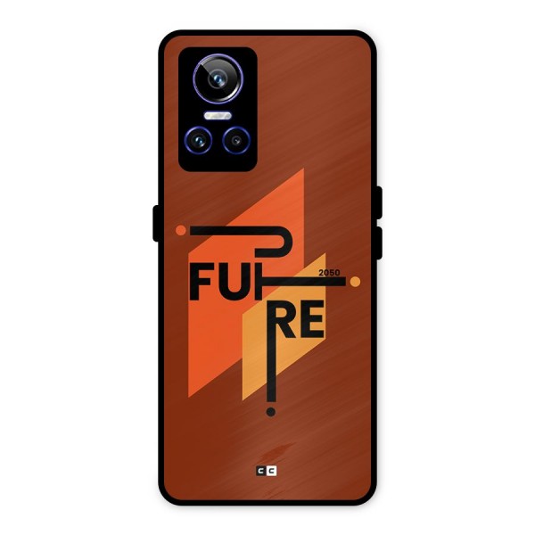 illustrative Future Metal Back Case for Realme GT Neo 3