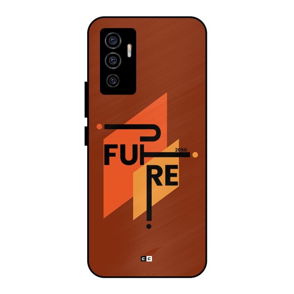 illustrative Future Metal Back Case for Vivo V23e