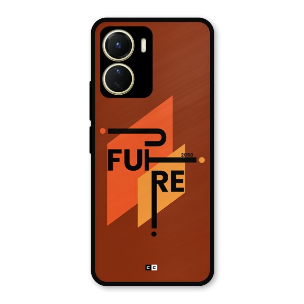 illustrative Future Metal Back Case for Vivo Y16