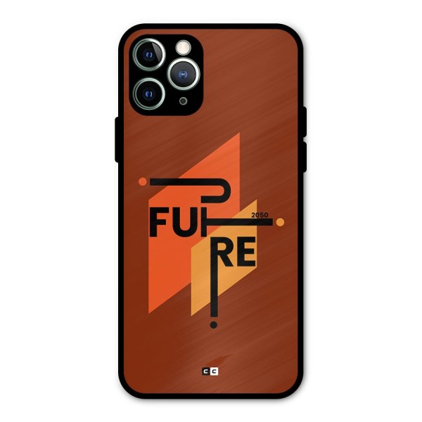 illustrative Future Metal Back Case for iPhone 11 Pro Max
