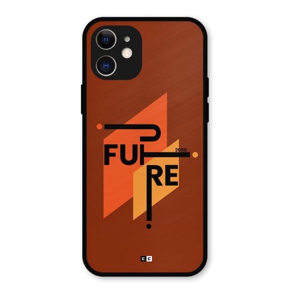 illustrative Future Metal Back Case for iPhone 12