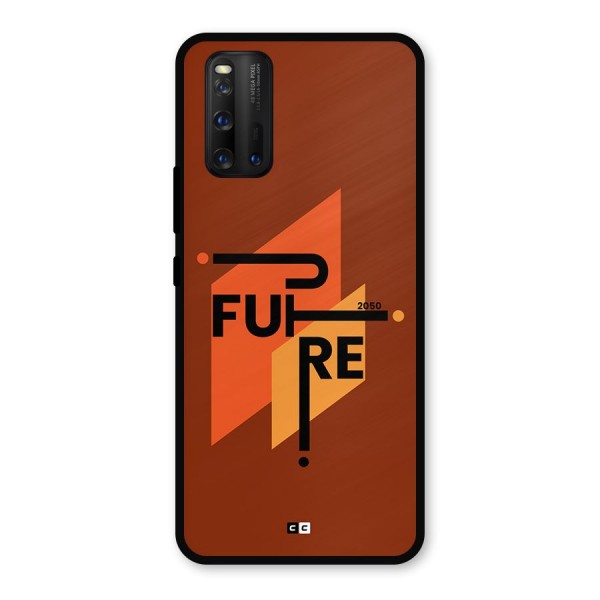 illustrative Future Metal Back Case for iQOO 3
