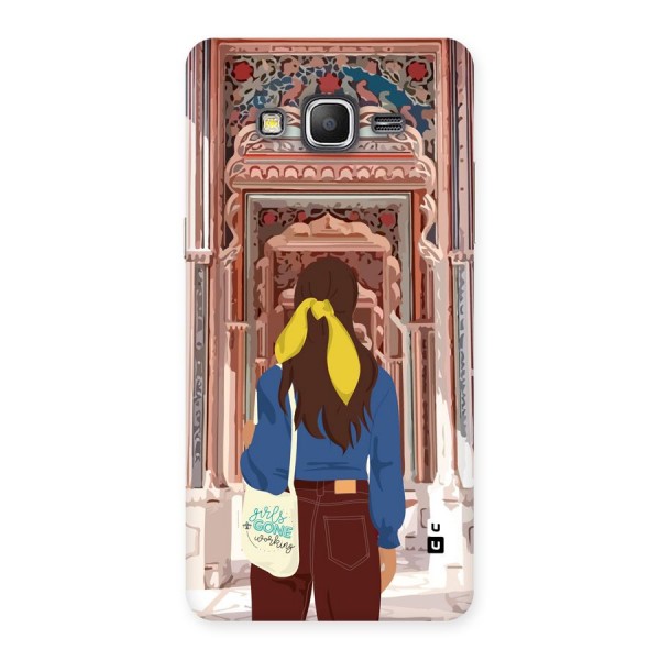 wonderful Girl Back Case for Galaxy Grand Prime