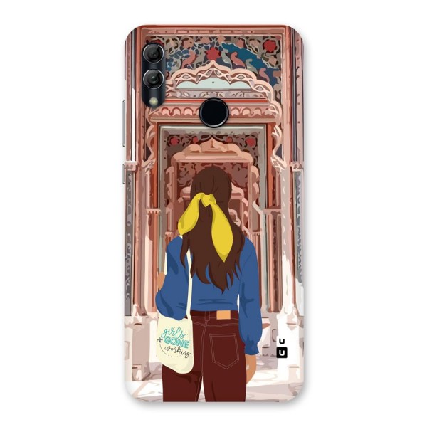wonderful Girl Back Case for Honor 10 Lite