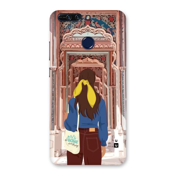 wonderful Girl Back Case for Honor 8 Pro