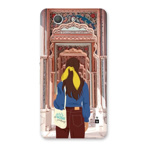wonderful Girl Back Case for Xperia Z3 Compact