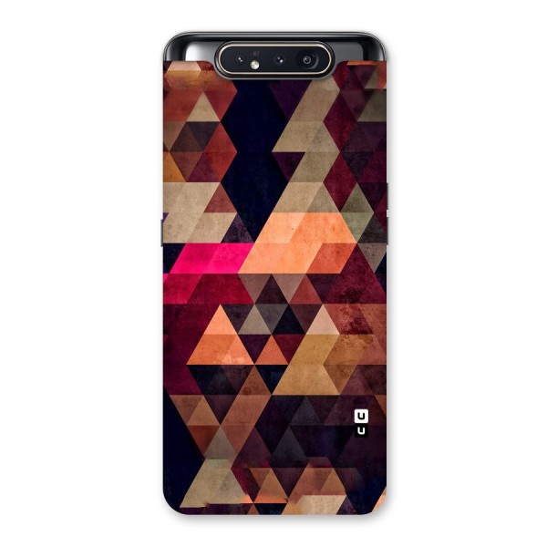 Abstract Beauty Triangles Back Case for Galaxy A80
