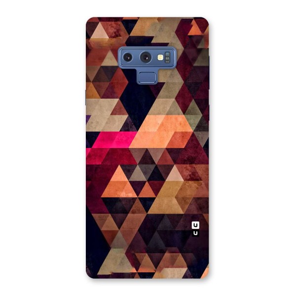 Abstract Beauty Triangles Back Case for Galaxy Note 9