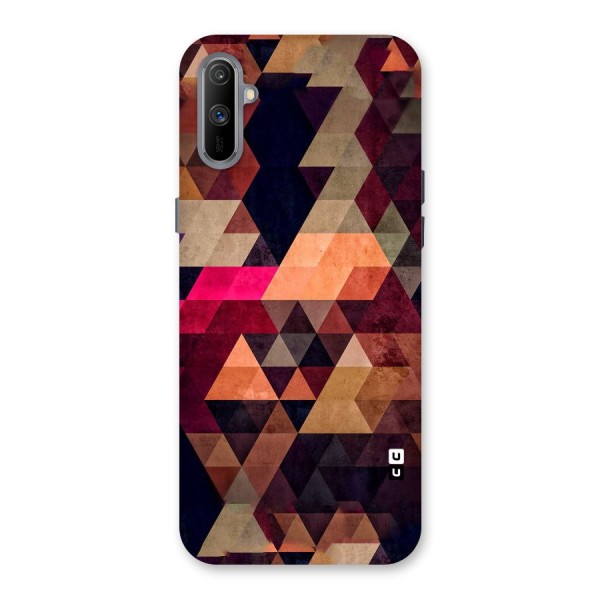 Abstract Beauty Triangles Back Case for Realme C3