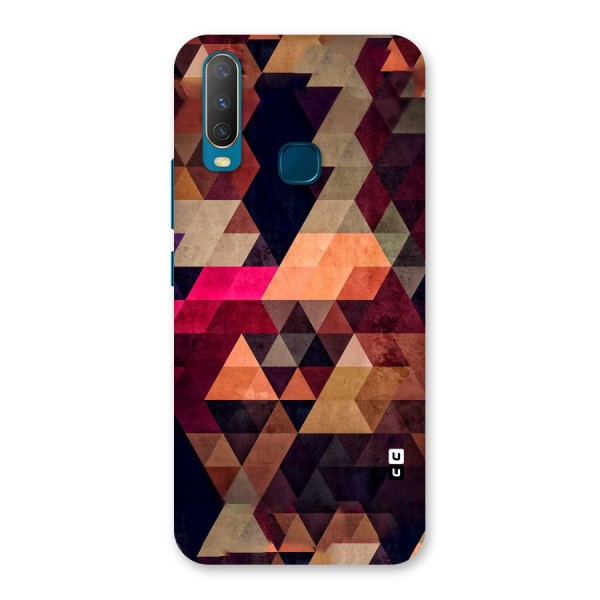 Abstract Beauty Triangles Back Case for Vivo Y17