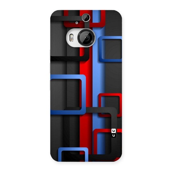 Abstract Box Back Case for HTC One M9 Plus