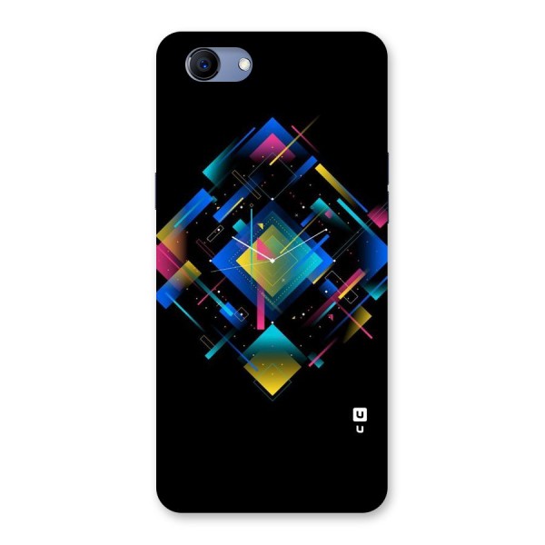 Abstract Clock Back Case for Oppo Realme 1