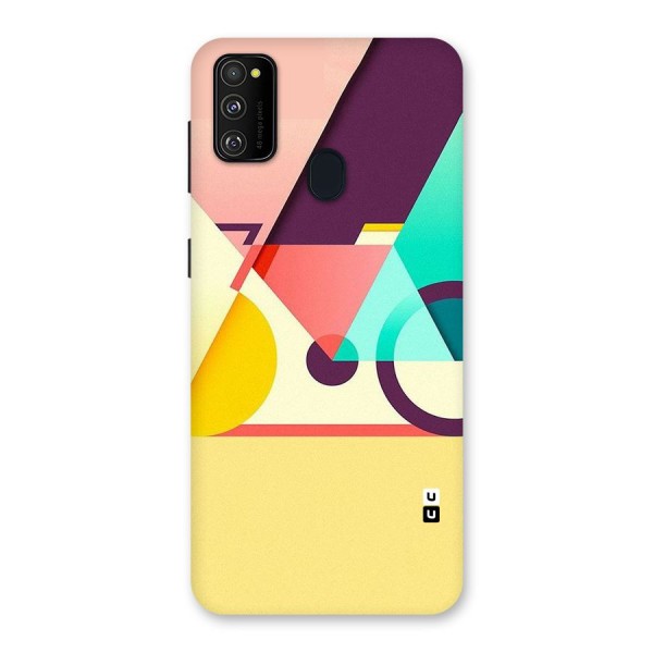 Abstract Cycle Back Case for Galaxy M21