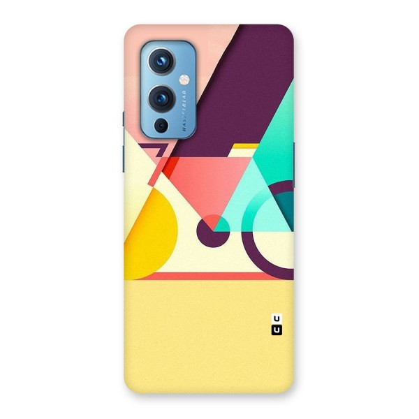 Abstract Cycle Back Case for OnePlus 9