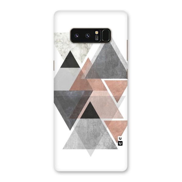 Abstract Diamond Pink Design Back Case for Galaxy Note 8