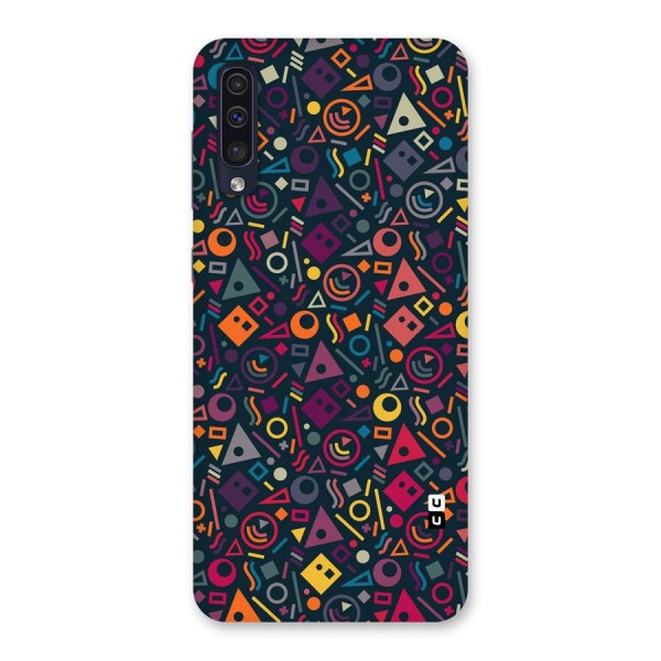 Abstract Figures Back Case for Galaxy A50